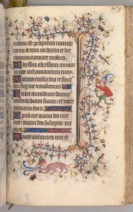 Horas de Carlos el Noble, Rey de Navarra 1361-1425: fol. 234r, Texto