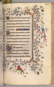 Horas de Carlos el Noble, Rey de Navarra 1361-1425: fol. 236r, Texto de Master of the Brussels Initials and Associates