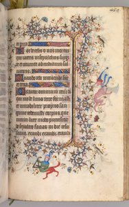 Horas de Carlos el Noble, Rey de Navarra 1361-1425: fol. 239r, Texto, c. 1405 de Master of the Brussels Initials and Associates