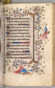 Horas de Carlos el Noble, Rey de Navarra 1361-1425: fol. 241r, Texto, c. 1405 de Master of the Brussels Initials and Associates