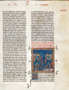 Royal 16 G. VI, f.377 Ejército francés en marcha a Bouvines, de 