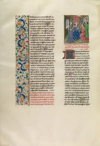 El Rey de Francia envía un mensajero al Rey de España de Master of the Copenhagen Caesar
