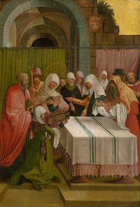La Presentación de Jesús en el Templo de Master of the Danube School