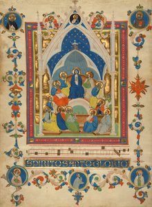 Pentecost de Master of the Dominican Effigies