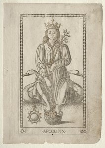 Apolo de los Tarocchi, serie D: Apolo y las Musas, #20 de Master of the E Series Tarocchi