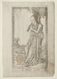 Euterpe (música, poesía lírica) (de la serie Tarocchi D: Apolo y las Musas, #18) de Master of the E Series Tarocchi