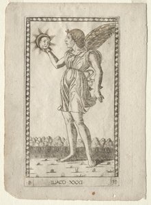 Genio del Sol (de la serie Tarocchi B: Principios Cósmicos y Virtudes, #31) de Master of the E Series Tarocchi