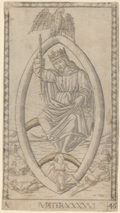 Júpiter de Master of the E Series Tarocchi