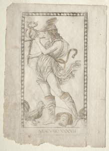Mercurio (de los Tarocchi, serie A: Firmamentos del Universo, #42) de Master of the E Series Tarocchi