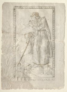 Saturno (de los Tarocchi, serie A: Firmamentos del Universo, #47) de Master of the E Series Tarocchi