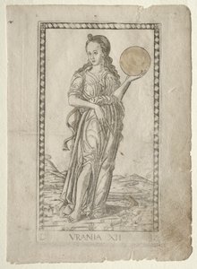 Urania (astronomía) (de los Tarocchi serie D: Apolo y las Musas, #12) de Master of the E Series Tarocchi