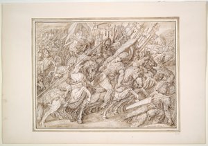 Escena de batalla de Master of the Egmont Albums