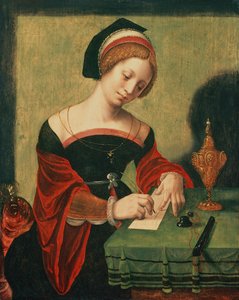 Retrato de una dama como la Magdalena