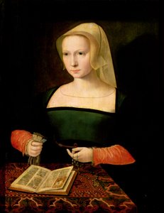 Retrato de una joven (panel)