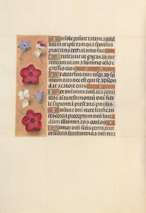 Horas de la Reina Isabel la Católica, Reina de España: Fol. 101v de Master of the First Prayerbook of Maximillian