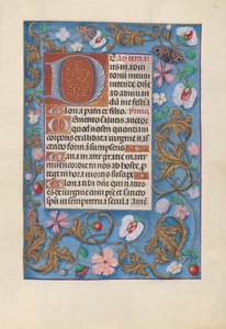 Horas de la Reina Isabel la Católica, Reina de España: Fol. 132r, c. 1500 de Master of the First Prayerbook of Maximillian