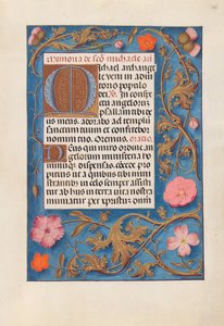 Horas de la Reina Isabel la Católica, Reina de España: Fol. 168r, c. 1500 de Master of the First Prayerbook of Maximillian
