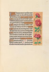 Horas de la Reina Isabel la Católica, Reina de España: Fol. 254r, c. 1500 de Master of the First Prayerbook of Maximillian