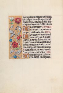 Horas de la Reina Isabel la Católica, Reina de España: Fol. 28v, c. 1500 de Master of the First Prayerbook of Maximillian