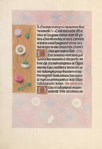 Horas de la Reina Isabel la Católica, Reina de España: Fol. 44v, c. 1500 de Master of the First Prayerbook of Maximillian