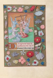 Horas de la Reina Isabel la Católica, Reina de España: Fol. 50r, Niño Jesús..., c. 1500
