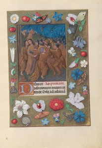 Horas de la Reina Isabel la Católica: El beso de Judas de Master of the First Prayerbook of Maximillian