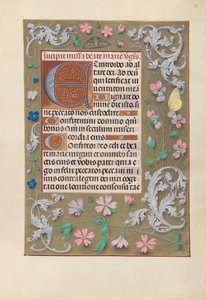 Horas de la Reina Isabel la Católica, Reina de España: Fol. 88r de Master of the First Prayerbook of Maximillian