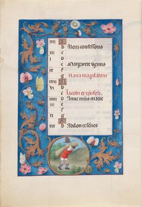 Horas de la Reina Isabel la Católica, Reina de España: Fol. 8v, julio, c. 1500