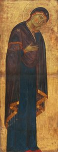 La Virgen Dolorosa de Master of the Franciscan Crucifixes