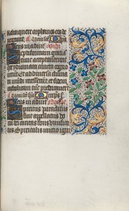 Libro de Horas Uso de Rouen: fol. 101r, c. 1470 de Master of the Geneva Latini