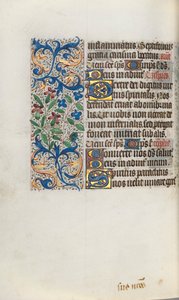 Libro de Horas Uso de Rouen: fol. 101v, c. 1470 de Master of the Geneva Latini