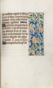 Libro de Horas Uso de Rouen: fol. 102r, c. 1470 de Master of the Geneva Latini