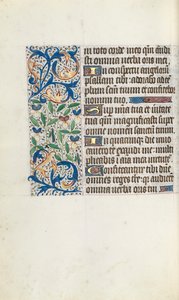 Libro de Horas Uso de Rouen: fol. 106r, c. 1470 de Master of the Geneva Latini