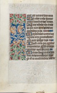 Libro de Horas Uso de Ruan: fol. 110v, c. 1470 de Master of the Geneva Latini
