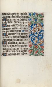 Libro de Horas Uso de Rouen: fol. 112r, c. 1470 de Master of the Geneva Latini