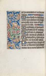 Libro de Horas Uso de Rouen: fol. 125v, c. 1470 de Master of the Geneva Latini