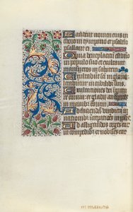 Libro de Horas Uso de Rouen: fol. 142v, c. 1470 de Master of the Geneva Latini