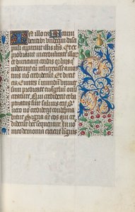 Libro de horas Uso de Rouen: fol. 18r, c. 1470 de Master of the Geneva Latini