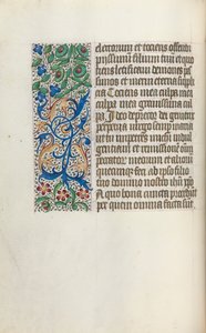 Libro de Horas Uso de Ruan: fol. 25v, c. 1470 de Master of the Geneva Latini