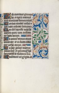 Libro de Horas Uso de Ruan: fol. 32r, c. 1470 de Master of the Geneva Latini