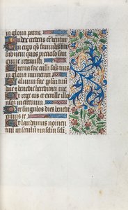 Libro de Horas Uso de Ruan: fol. 38v, c. 1470 de Master of the Geneva Latini