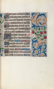 Libro de Horas Uso de Rouen: fol. 44r, c. 1470 de Master of the Geneva Latini