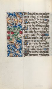 Libro de Horas Uso de Rouen: fol. 44v, c. 1470 de Master of the Geneva Latini