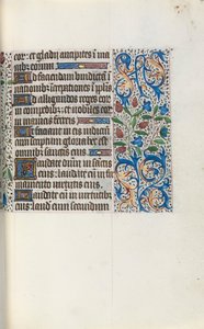 Libro de Horas Uso de Rouen: fol. 46r, c. 1470 de Master of the Geneva Latini
