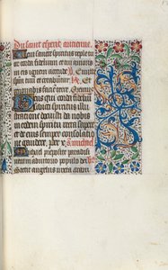 Libro de Horas Uso de Rouen: fol. 50r, c. 1470 de Master of the Geneva Latini