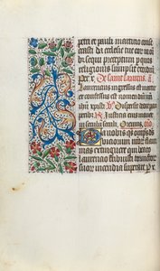 Libro de Horas Uso de Rouen: fol. 51v, c. 1470 de Master of the Geneva Latini