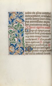 Libro de Horas Uso de Rouen: fol. 54v, c. 1470 de Master of the Geneva Latini
