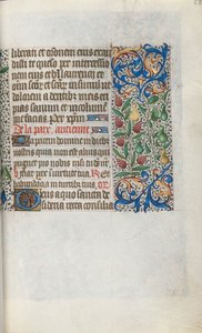 Libro de Horas Uso de Rouen: fol. 55r, c. 1470 de Master of the Geneva Latini