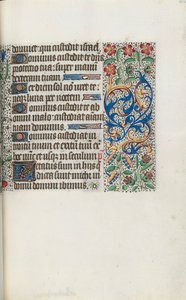 Libro de Horas Uso de Rouen: fol. 62r, c. 1470 de Master of the Geneva Latini