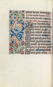 Libro de Horas Uso de Rouen: fol. 78v, c. 1470 de Master of the Geneva Latini